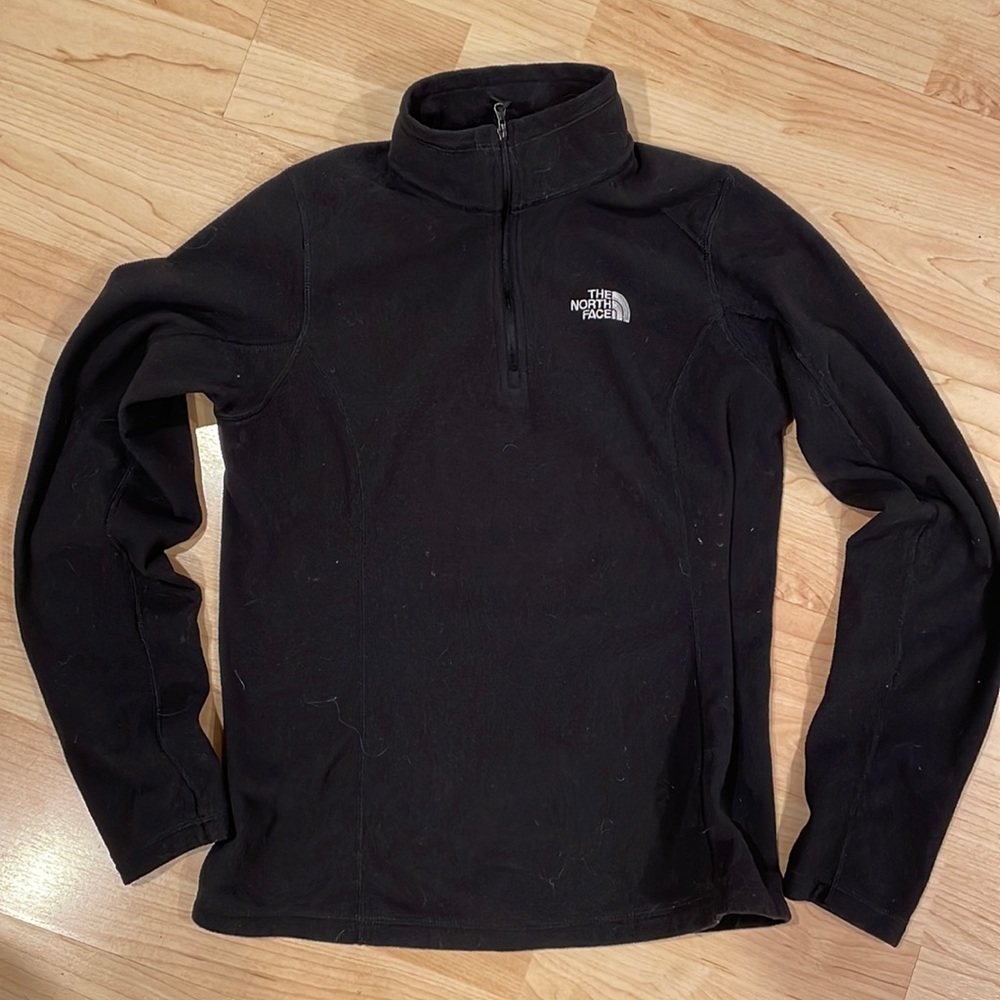 North Face fleece quarter zip